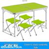 Portable Outdoor Folding Table & Chairs for Street Vendors and Camping