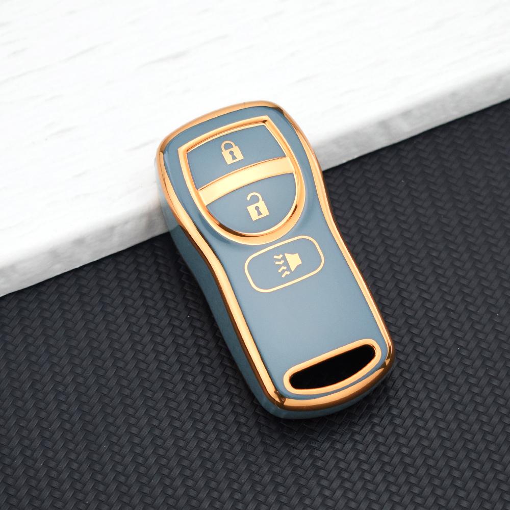 3/4 Buttons Car Key Fob Case for Nissan Sentra Armada 350Z Altima Maxima For Infiniti FX35 EX35 FX45 QX56 G35 M45 I35 Keychain