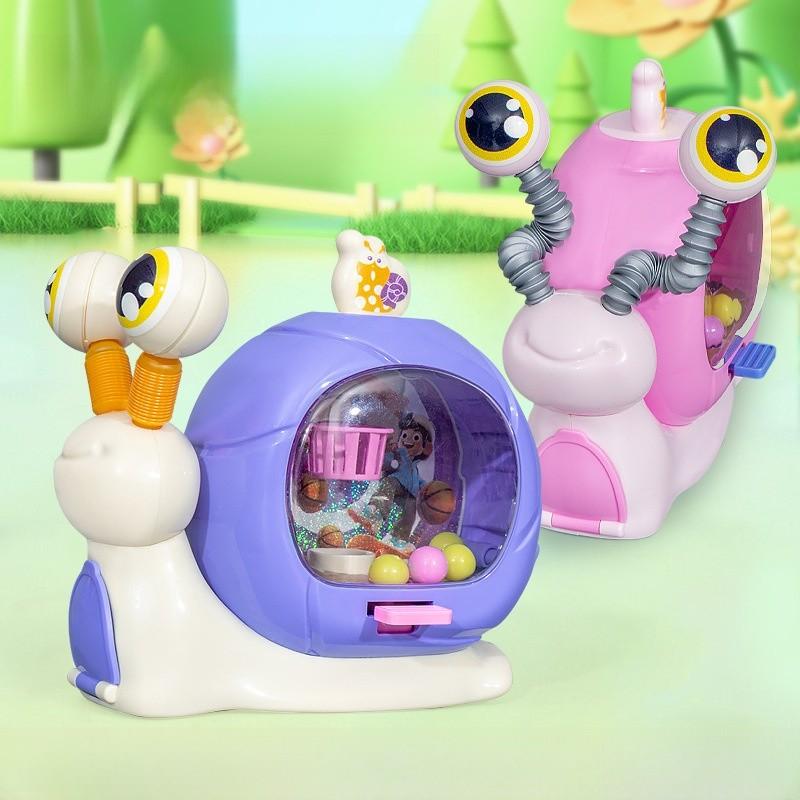 Childrens Puzzle Toy Plastic Snail Shooting Game For Handeye Coordination And Fun Play