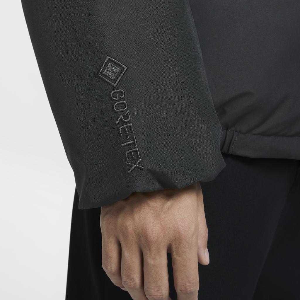 Nike Therma-FIT Tech GORE-TEX Solid Color Comfortable Versatile Hooded Zip Jacket Men jackets Black FZ0725-060