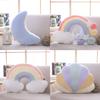 Sofa Rainbow Plush Pillow Cushion Sleeping Pillow Cloud Moon Home Toy Decoration