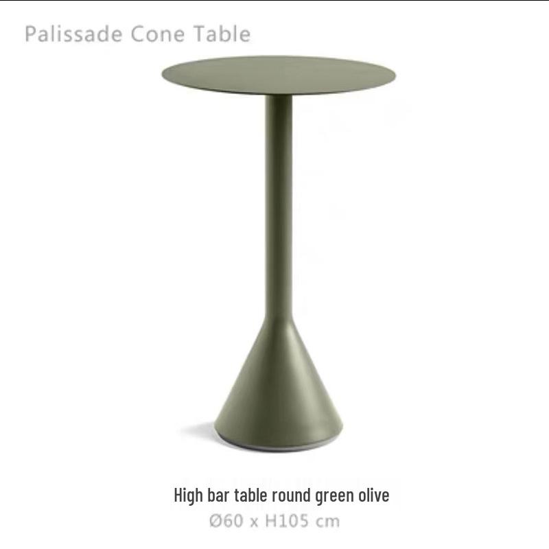 Nordic Wrought Iron Outdoor Table and Chair Set for Balcony, Garden, and Café