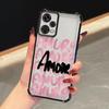 Creative Stylish English Letters Case for Redmi Note 14 Pro Plus Note 13 11s A3 A5 11 10 Lite K80 13C 12 9 Pro Phone Cover