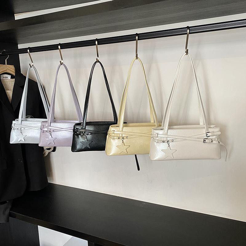 Niche design simple shoulder bag women's fashion trend women's handbag underarm bag