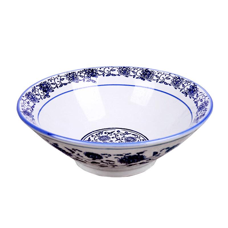Qinjin Blue & White Porcelain Noodle Soup Bowls
