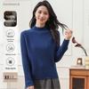 Women's 100% Cashmere Half-Turtleneck Sweater