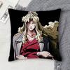 BBlack Lagoon Doublesided Printed Square Decorative Cushion Cover for Sofa Living Room Home Decor
