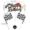 Two Fast Theme Disposable Tablecloth Racing Car Birthday Party Supplies Kids 2nd Birthday Party Decorations