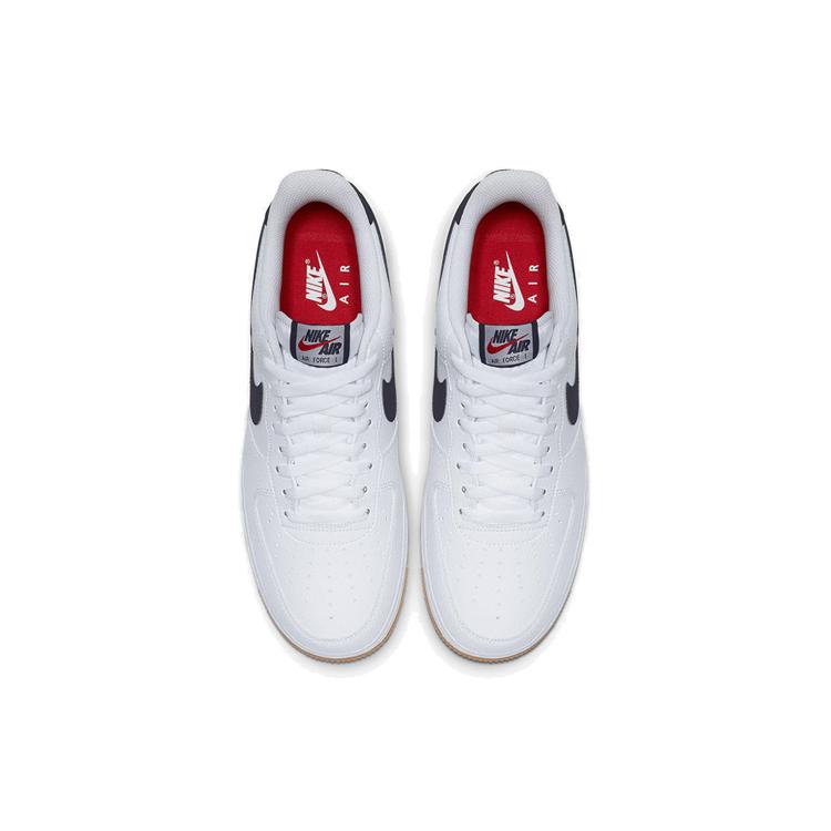 New Nike Air Force 1 Low '07 White Obsidian CI0057-100