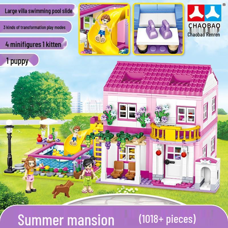 Lego Dream Treehouse Building Blocks: Princess Castle Educational Toy Villa for Girls