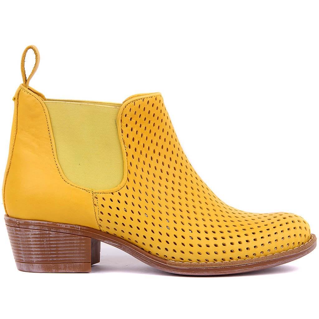 Sail Lakers Kurze Sommerstiefel aus weißem Leder – kaufe die