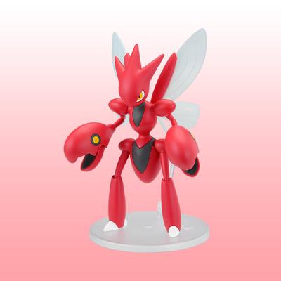 Bandai PokePla No.55 Scizor Plastic Model Kit