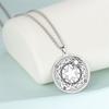  Vintage Magic Array Pentagram Crescent Circle Necklace Sun Moon Star Good Luck Eternal Love Neck Chain Amulet Jewelry