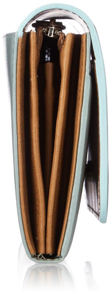 Howell Long Wallet Cowhide MHLW8JT1 Exclusive Blue [Margaret Idea] [Benjamin] Non-Stitch (Includes Box) Women's