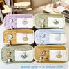 Cute Cheese Pencil Case: High Capacity, Multi-layer Stationery Bag for Students
