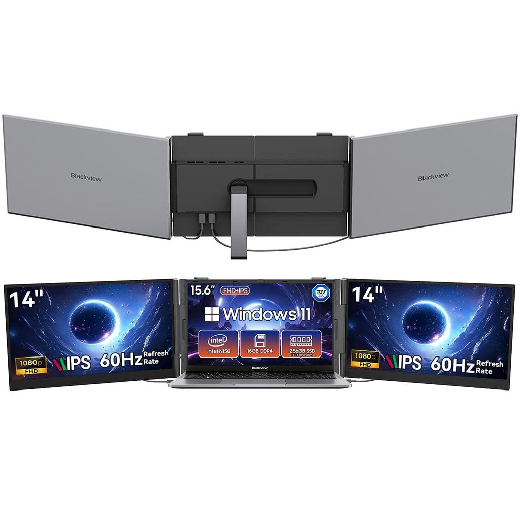 Blackview AceBook 6ª Geração Intel N150 Laptop 15,6 polegadas 16GB+256/512GB Notebook
