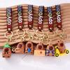 Capybara Cartoon Keychain Pendant: Funny Capybara Doll Keyring for Car, Bag, or Blind Box Gift