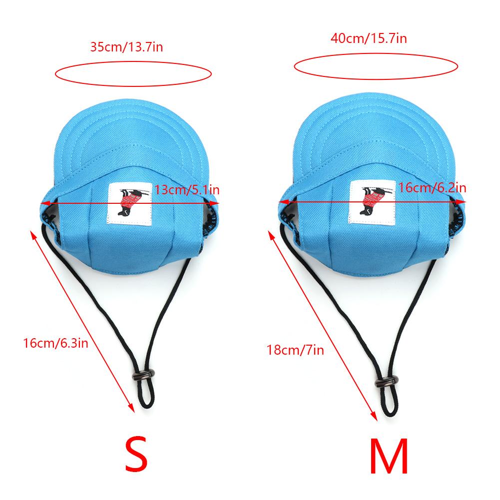 Cute Pet Dog Cat Puppy Hat Baseball Visor Hat Puppy Grooming Dress Up Hat Peaked Cap Sunbonnet Outdoor Topee