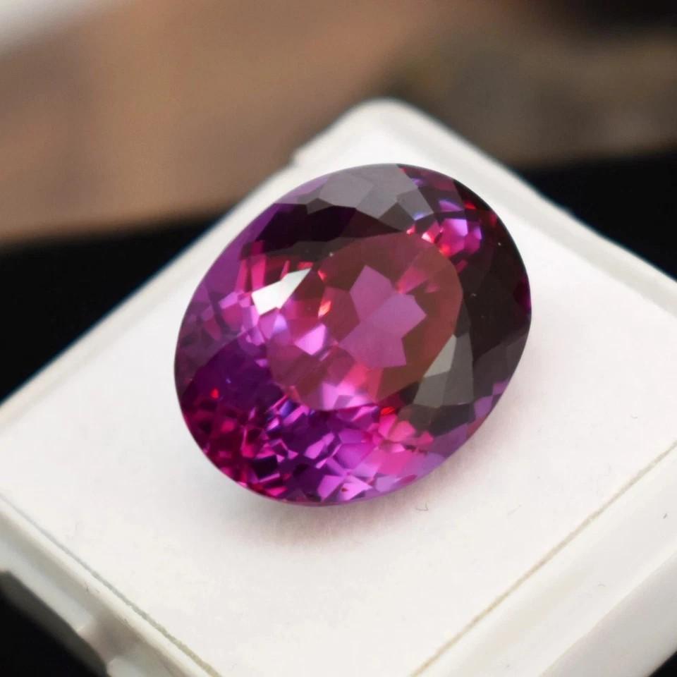 8.20 Ct Natural Alexandrite Oval Cut Gemstone Color Change Certified Russia