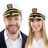 Unisex Adjustable Adult Boat Captain Navy Cap Costume Dress Party Sailor Hat