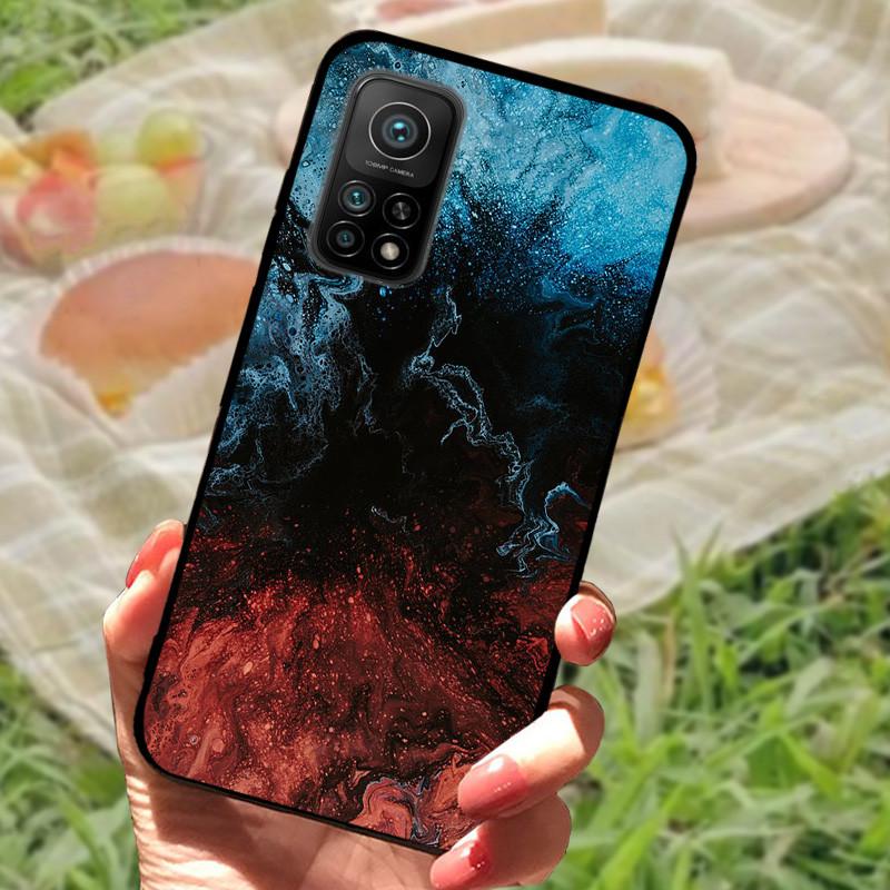 For Xiaomi Mi 10T Pro Case 10T Soft Silicone TPU Cartoon Painted Phone Cover For Xiaomi 10T Lite 5G Coques Mi 10i 5G Fundas Capa