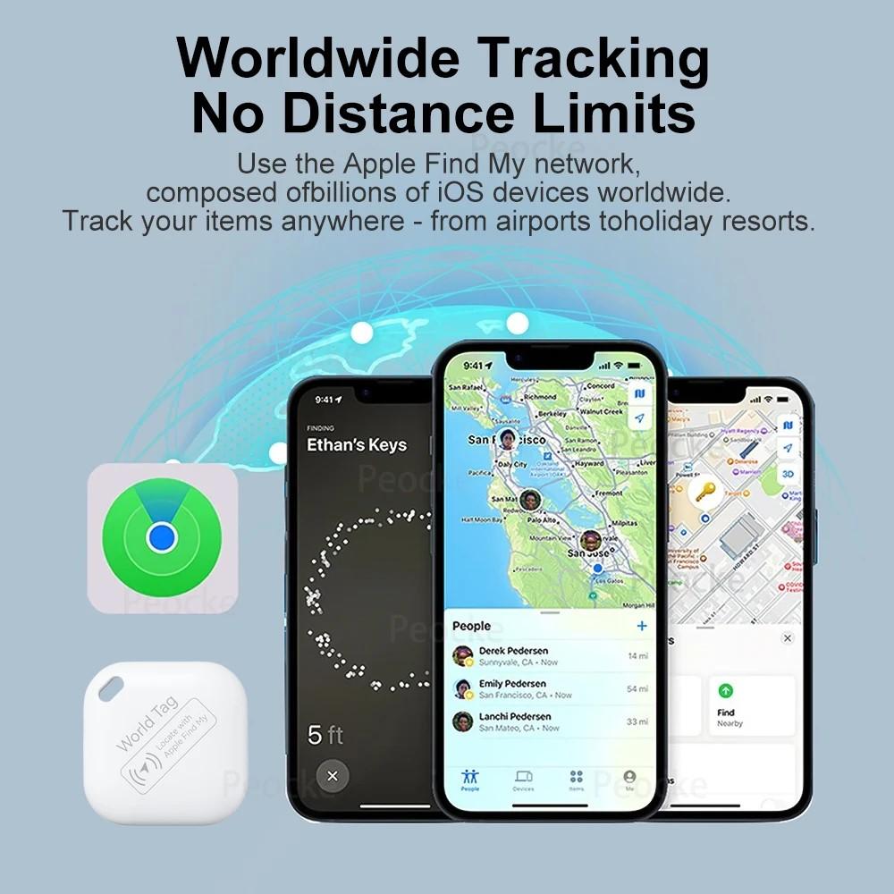 Mini Tracking Device For Apple Find My Key Smart iTag Child Finder Pet Car GPS Lost Tracker Smart Bluetooth Tracker IOS System