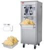 VEVOR Commercial Ice Cream Machine, 18 L/H Yield, 1600W Single Flavor Hard Serve Ice Cream Maker with Wheels, 6L Stainless Steel Cylinder
