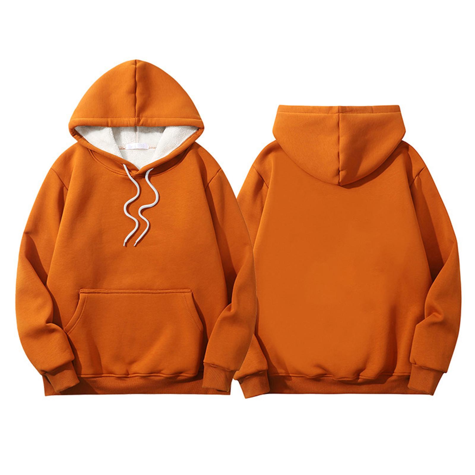 

Спортивный костюм с капюшоном, унисекс, одежда для бега, пуловер с длинными рукавами, толстовка с капюшоном XXL шафрановый