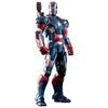 Filmmesterverk DIECAST Iron Man 3 1/6 Skala Figur Iron Patriot