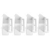 4pcs Parrots Feeder Pet Bird Hanging Food Water Bowl Pigeons Stand Cage Feeding Tools