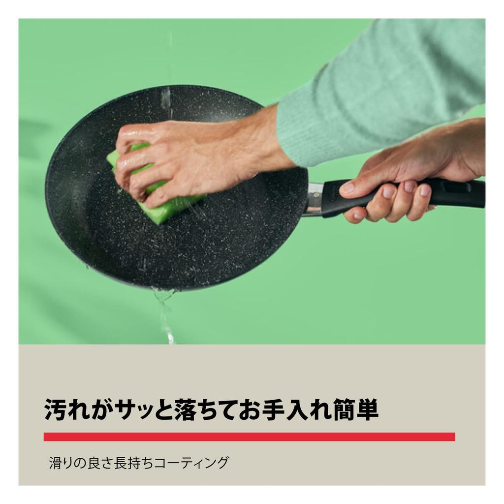 BALLARINI Saucepan 16cm Made In One Hand Pot IH Compatible Gas Fire Nerolite Coating Japanese VIPITENO "Vipiteno Italy" [Authorized Product] Z1023-605