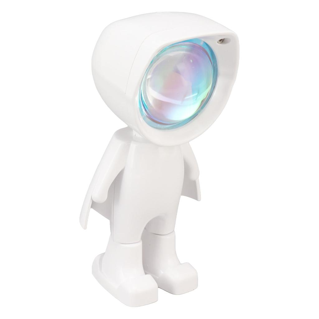 Romantic Astronaut Robot Sunset Lamp Projector Yellow Color Sunset Lights for Bedroom Live