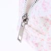 1Pcs Large Capacity Pencil Pouch Pink Small Floral Pencil Case Handheld Pen Bag Cosmetic Portable Gift For Office School Teen