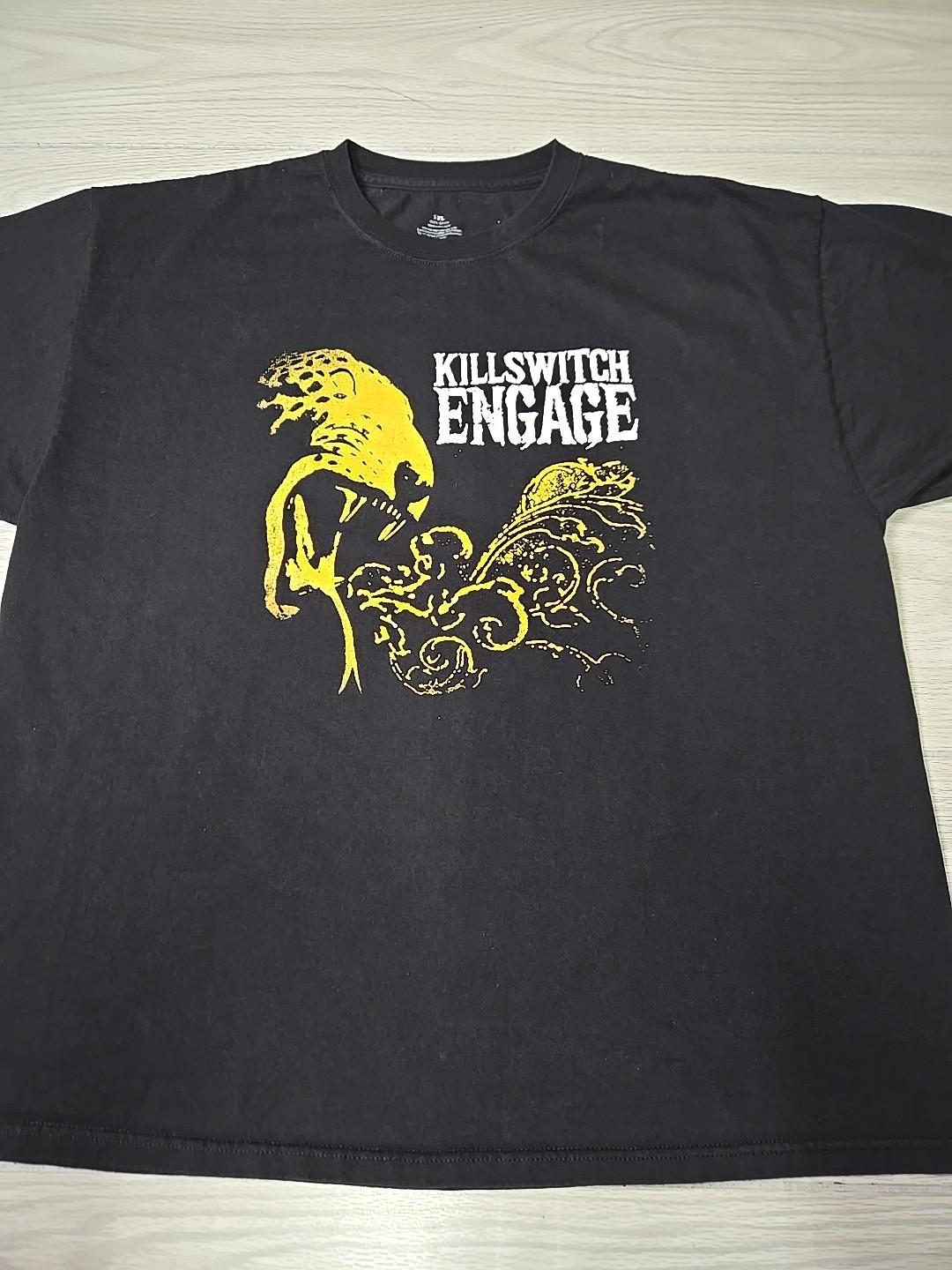 Killswitch Engage 2010 Tour Shirt 2XL Metalcore Ised Black Unisex T-Shirt S