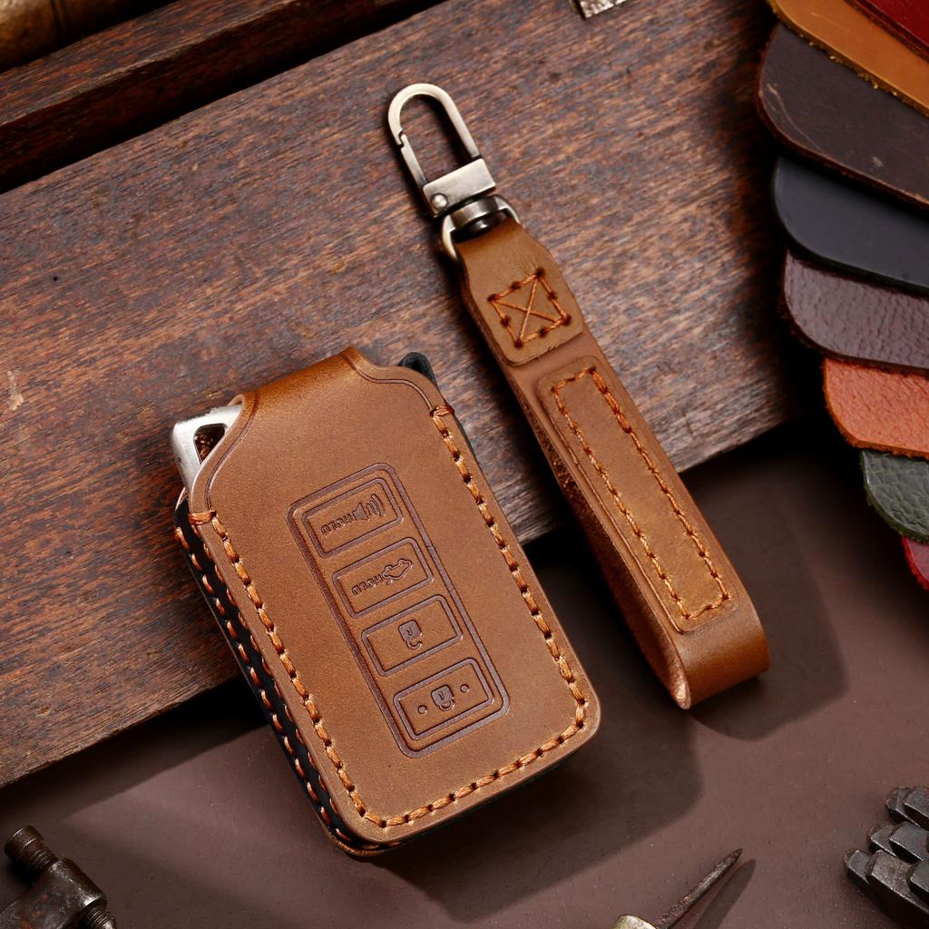 3/4 Buttons Leather Car Key Case Cover For Lexus Is Es Gs Rc Nx Rx Lx 200 250 350 Gx Ls Ux Gs 260 300 Nx200 Nx300 Rx350 Es300