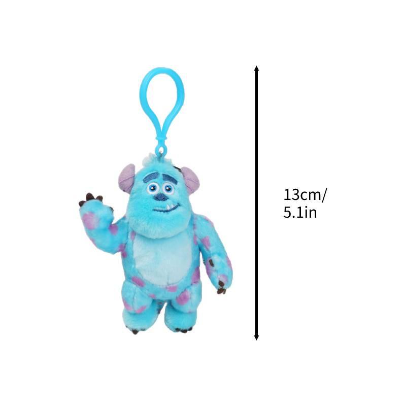 Sullivan Big-eyed Monster Plush Keychain Blue/green Colorful Backpack Accessory