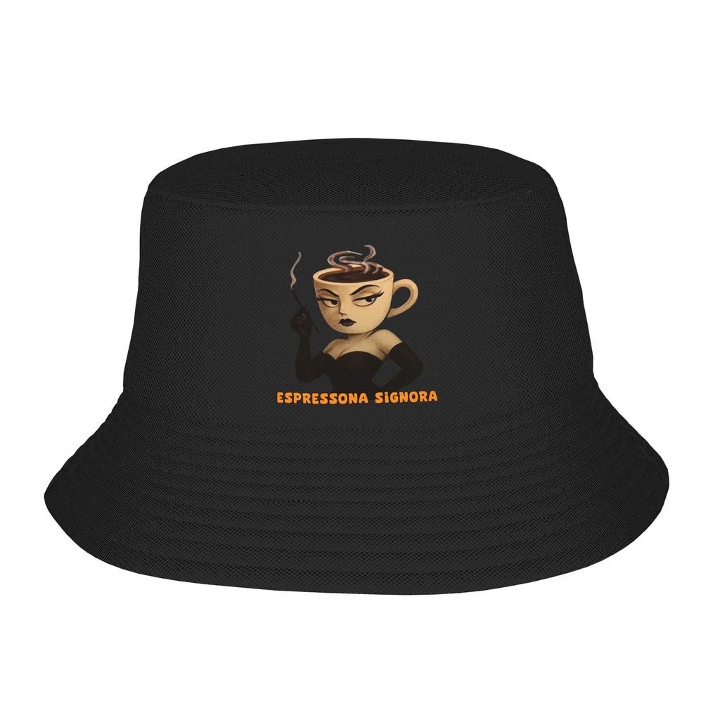 Street Ballerina Cappuccina Italian Brainrot Meme Bucket Hat Unisex Foldable Outdoor Fisherman Caps Bob