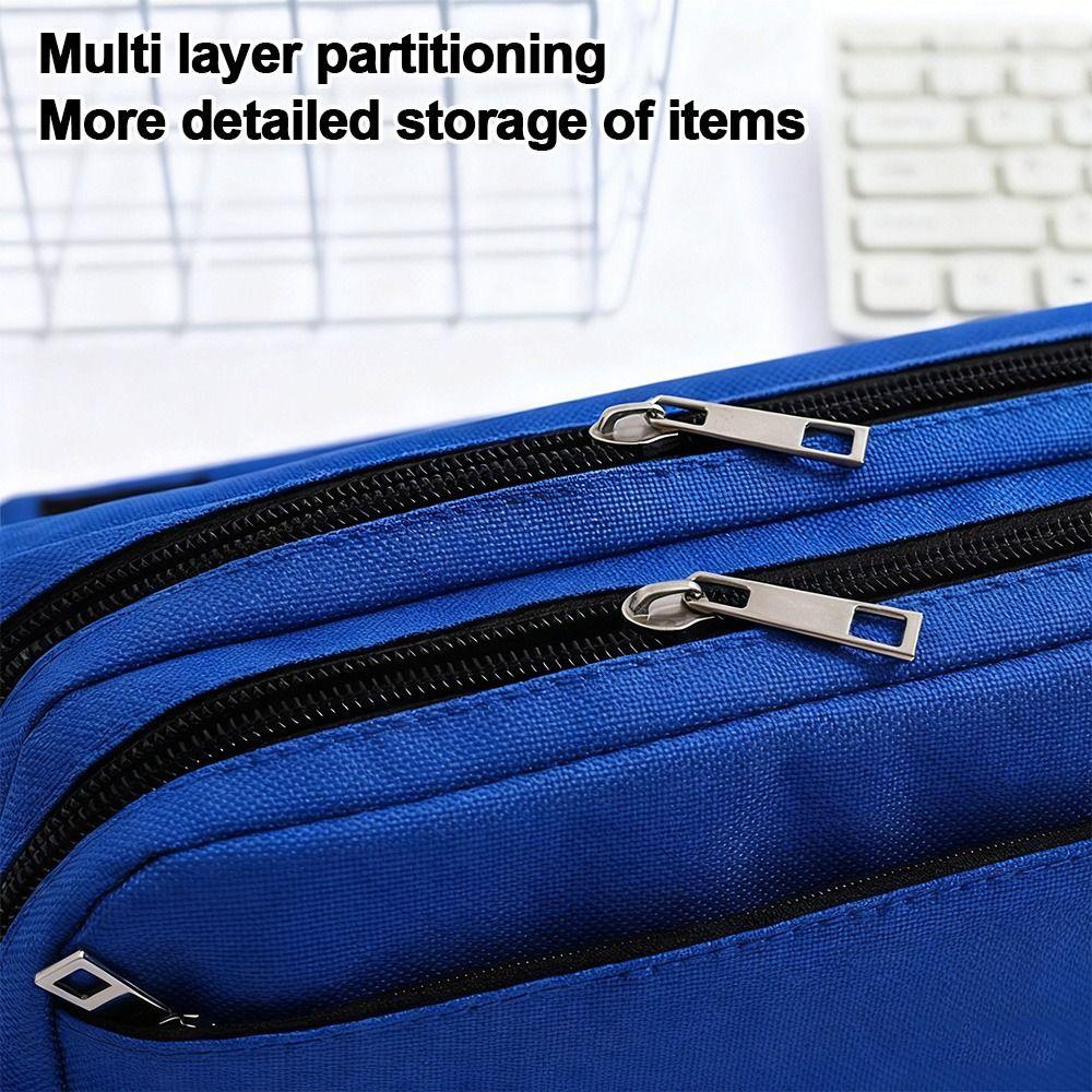 Colorful Pen Pouch Simple Stylish Pencil Case Creative Pencil Bag  School Stationery
