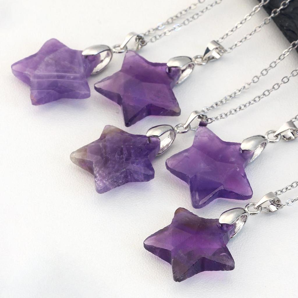 European & American Fashion Five-Pointed Star Pendant Necklace for Women - High-End Titanium Steel, Colorfast Jewelry