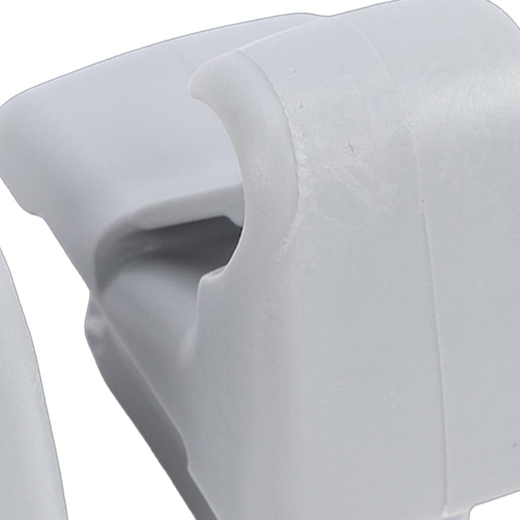 2pcs Grey Sun Visor Retainer Clip Holder MR654343 Sun Visor Hook Clip Bracket Replacement For Mitsubishi Lancer 2006-2017