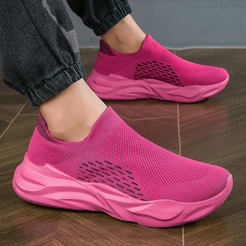 Slip-on Thick Platform Low-Top Male Sports Shoes Unisex Original Fashion Summer Sale Designer Simple Light Men's Casual Sneakers