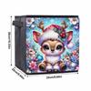 The Deer In The Snow 5D Diamond Painting Storage Basket Full Round Drill Mosaic Diamond Embroidery Cross Stitch Kits Home Decor Home Decor