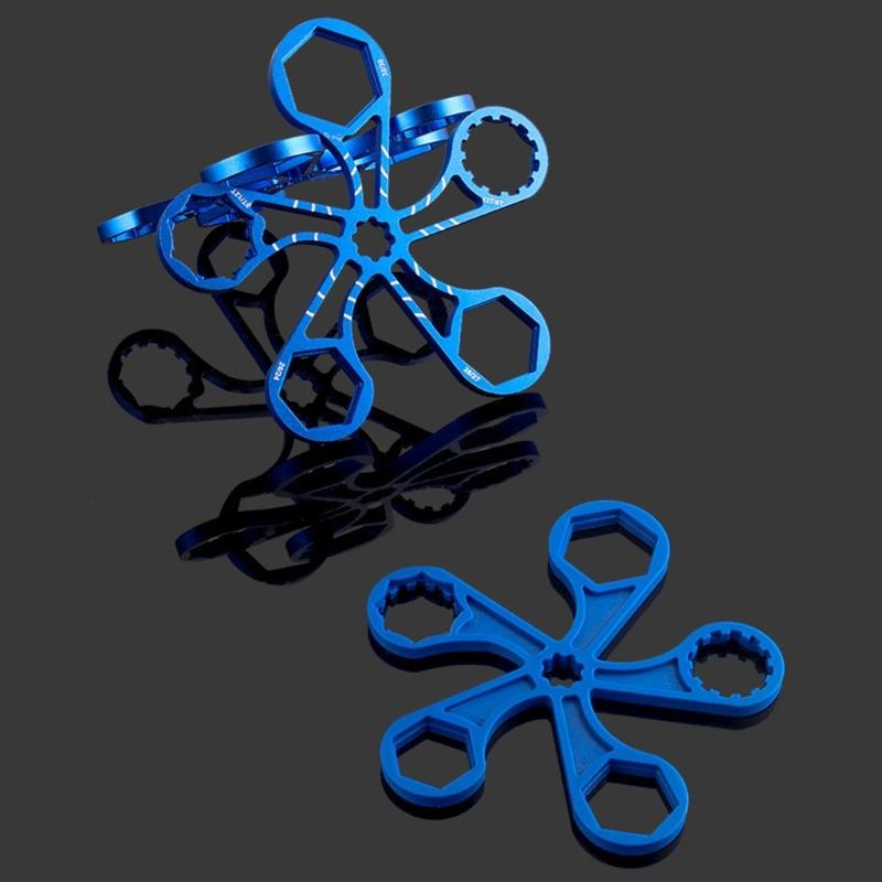 Bicycles Fork Caps Wrench Nylon/Alloy Bicycles Suspension Caps Removal and Installation Forks Spanner Tool for Repairing