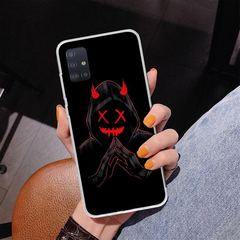 Devil Bad Boy Anime Phone Case For Samsung Galaxy A52 A32 A22 A12 A51 A31 A50S A30S A20S A10S Note 20 Ultra 10 Plus S10 A72 A71