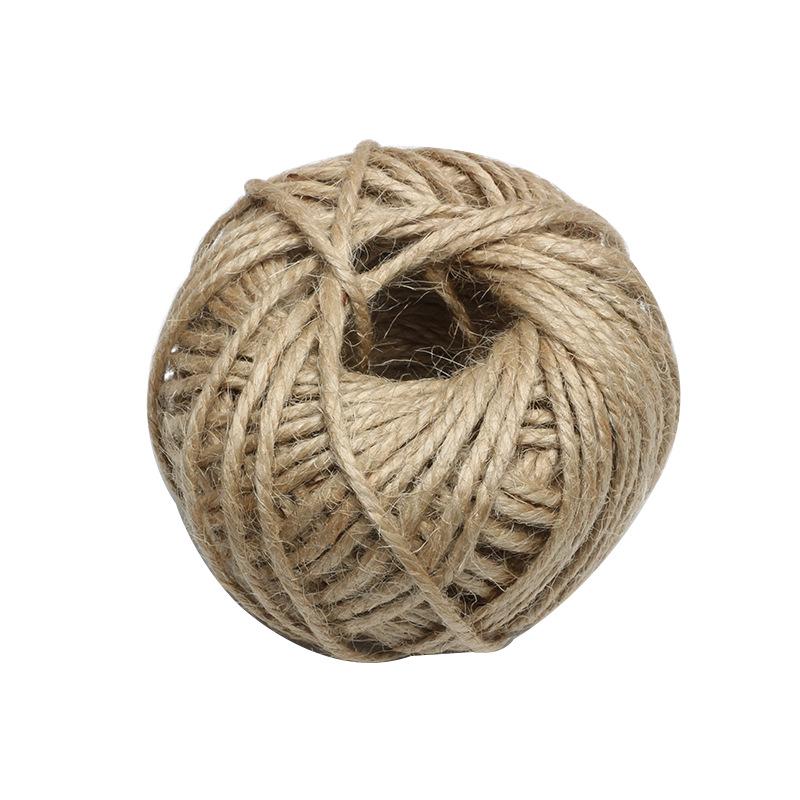 

Джутовая веревка ручной работы для флористики и упаковки подарков