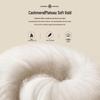 Hodo Herre Luksus Cashmere & Silke Blanding Langærmet Skjorte