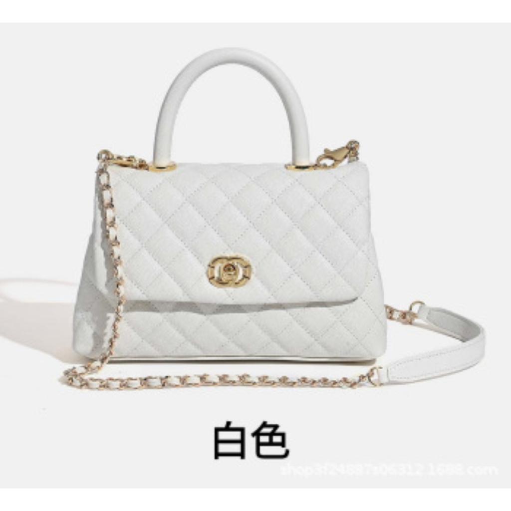 Retro-Tasche Damen neue kleine duftende Wind-Diamant-Tasche große Kapazität Handtasche trendige Damen-Tasche Mode Schulter-Umhängetasche