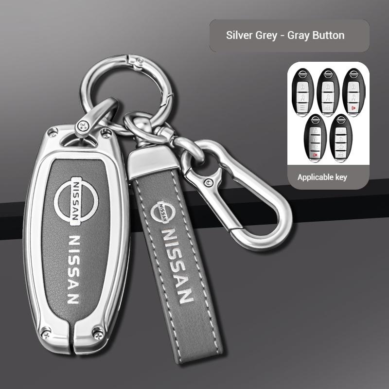 Aliaj de Zinc Piele Cheie Auto Pentru Husă Nissan Qashqai Juke X-Trail Patrol Note Leaf Altima Maxima Murano Tiida Teana Rogue Sentra