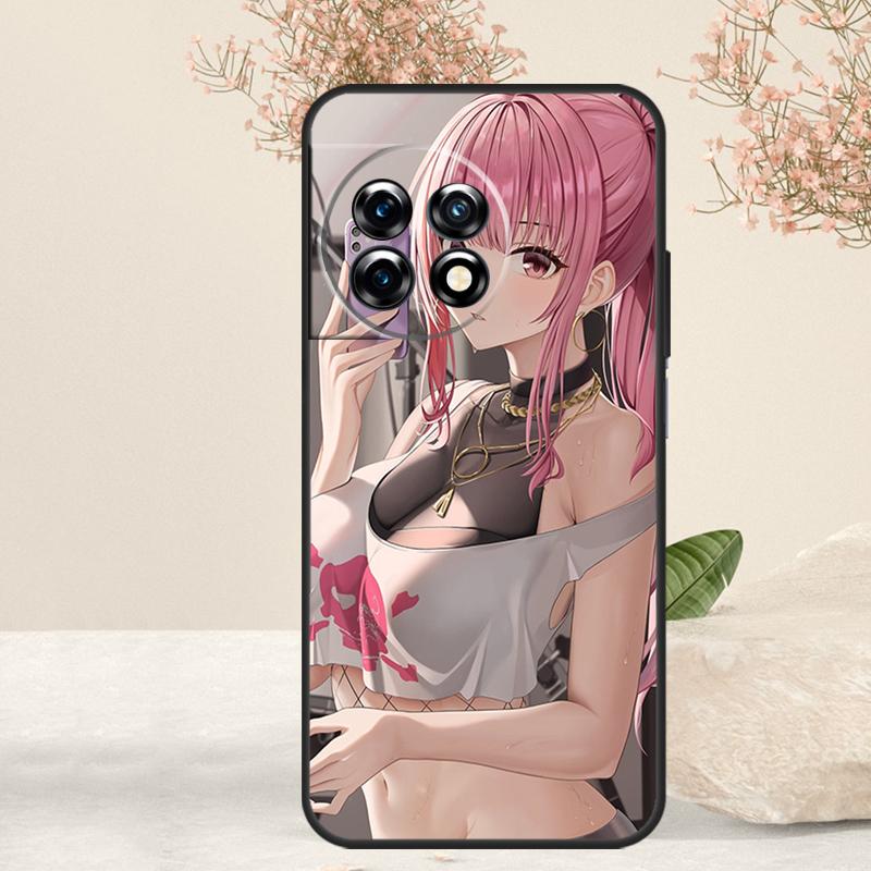 Hololive Mori Calliope Case For OnePlus Nord CE 4 3 2 Lite 2T N10 N20 N30 OnePlus 12 11 9 10 Pro 8T 10T 12R Cover