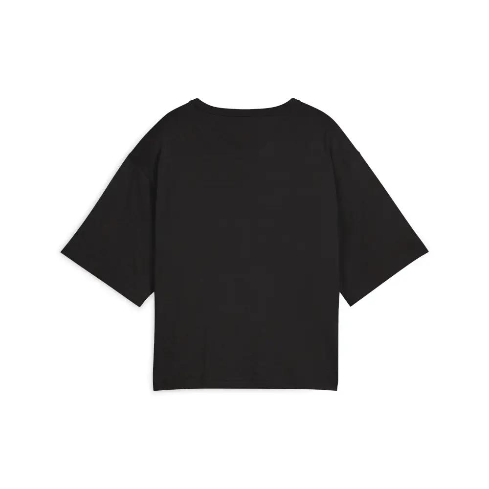 Puma Club Relaxed Sports Loose Short Sleeve T-Shirt Women Tops 690230-01